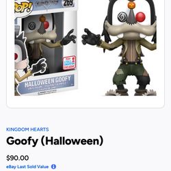 Kingdom Hearts Goofy (Halloween) 
