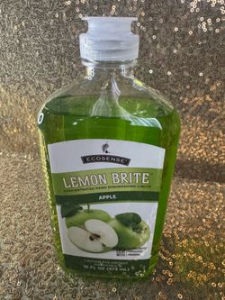 Melaleuca EcoSense Lemon Brite Apple Scent Dishwashing Liquid 16 oz - Brand New