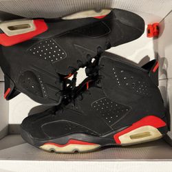 Jordan 6 "Infrared" Size 9