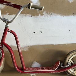 Vintage Coca-Cola scooter