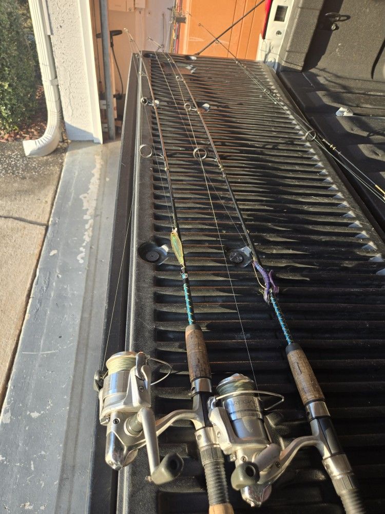 2 Diawa 2500 Reels With Uglystiks