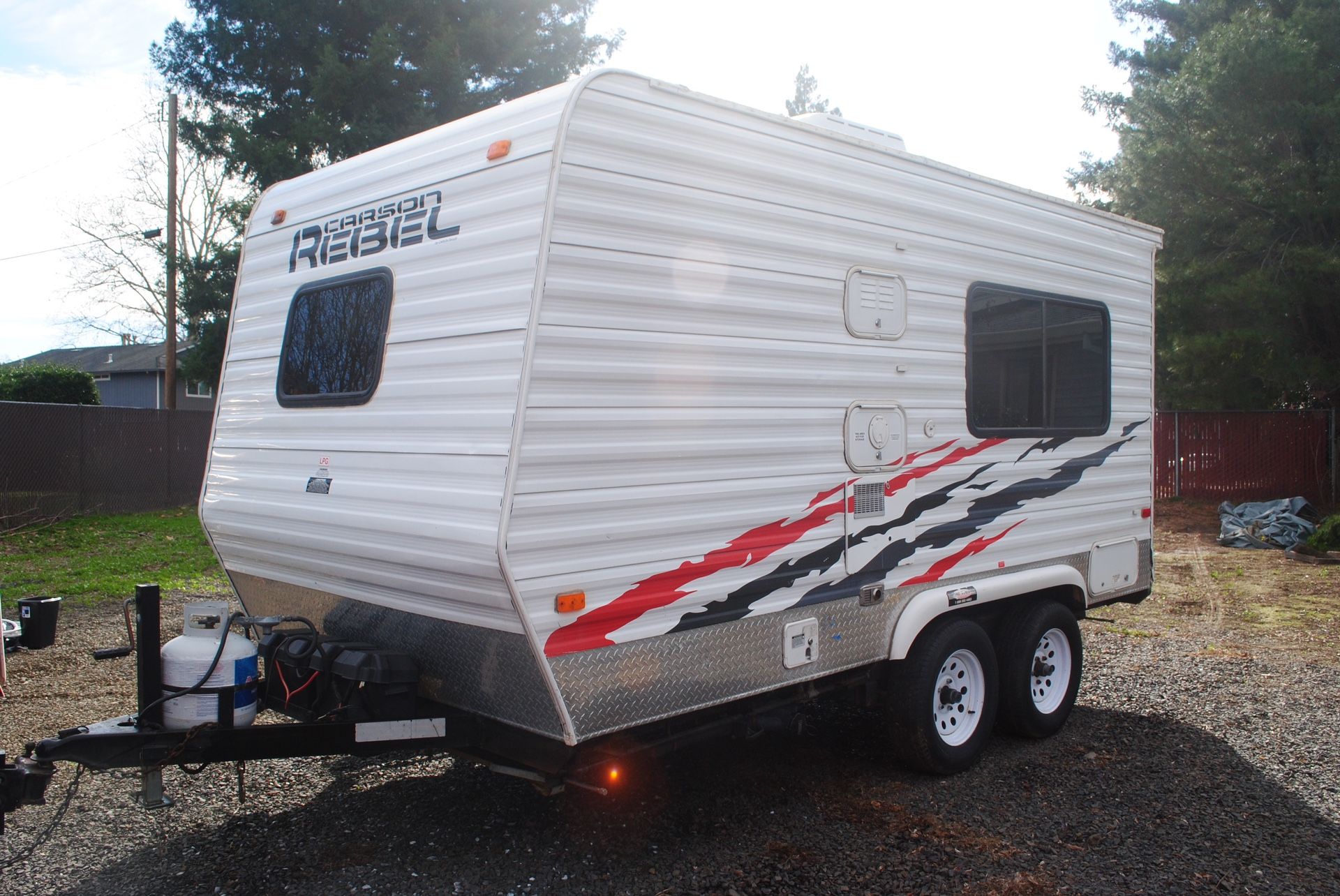 2007 Carson Rebel Toy hauler