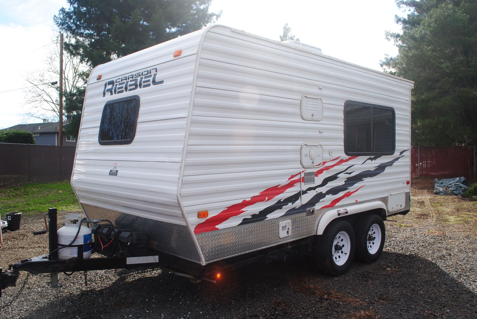 2007 Carson Rebel Toy Hauler For