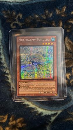 Yu-Gi-Oh Mulcharmy Purulia 1st Edition Secret Rare