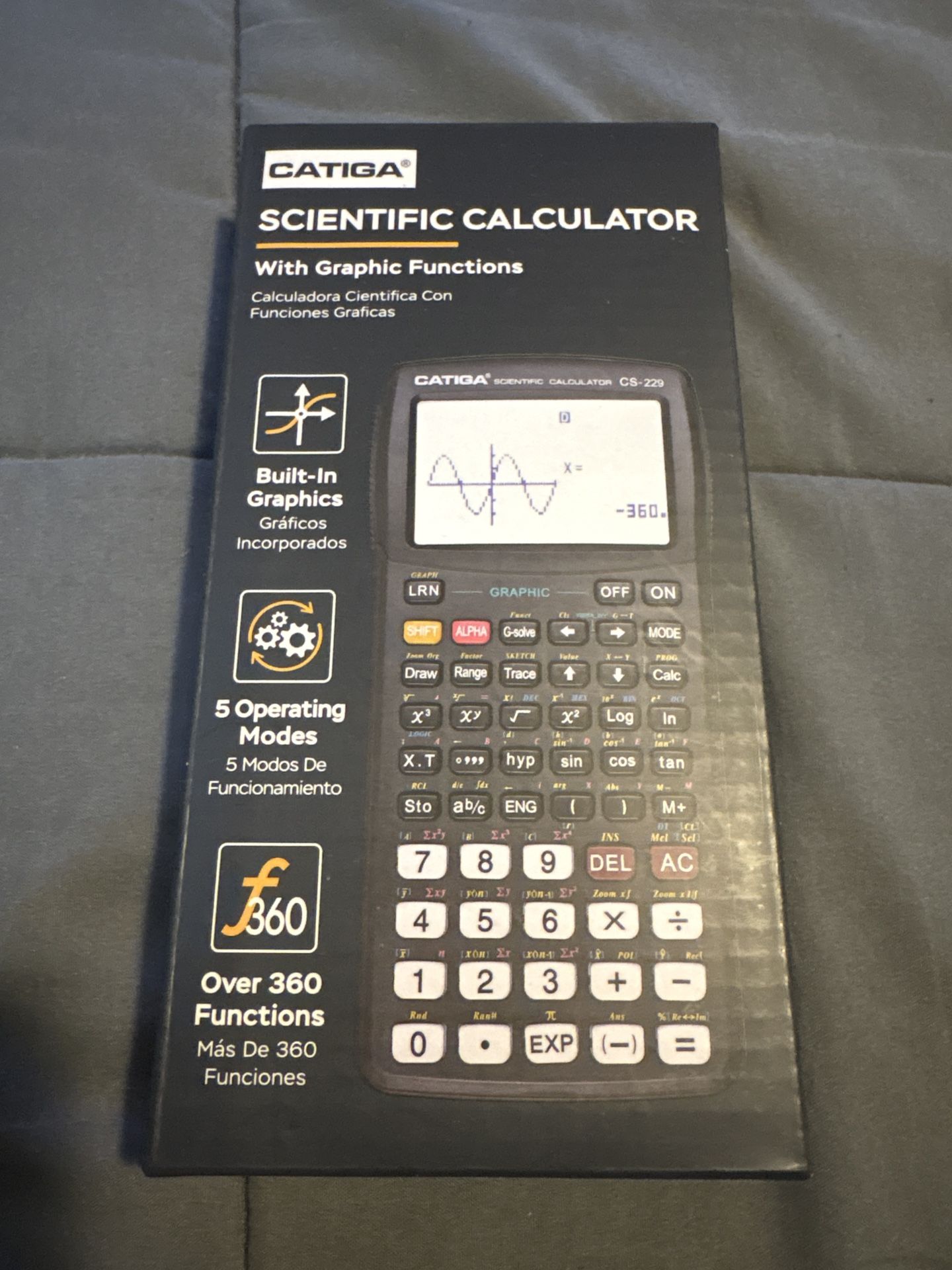 Catiga CS-229 Scientific Calculator - New in Box