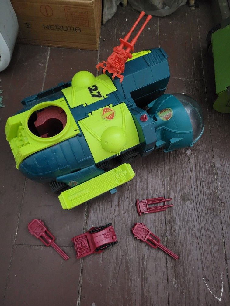 Gi Joe Vehicle *Missing Parts*
