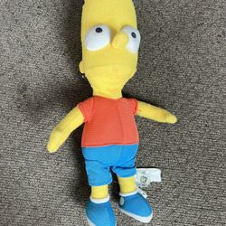 2005 Simpsons 20 Century Fox  BART Plush 