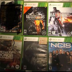 Xbox 360 Games $5 Dollars Each