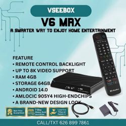 VSEEBOX A+ Vseebox VSEEBOX V6 MAX V6 Plus VSEE BOX Vsee Box VSEE BOX SUPERBOX Superbox SUPERBOX S6 S7 PRO MAX ULTRA 💥💥 Brand New