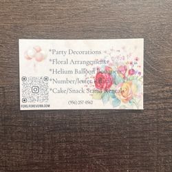 Flower Arrangement/ Party Decoration