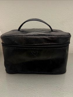 Victoria's Secret Black tolietry Makeup Bag