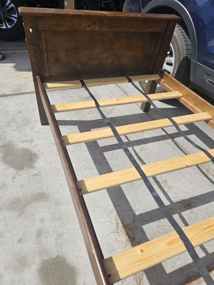 Twin Bed W/ Mattress