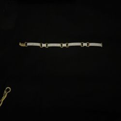 AAA CZ gold Over 925 Sterling Silver 