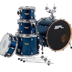 BRAND NEW UNOPENED - SPL Velocity 5 Piece Shell Pack - Drum Set (Cobalt Blue)