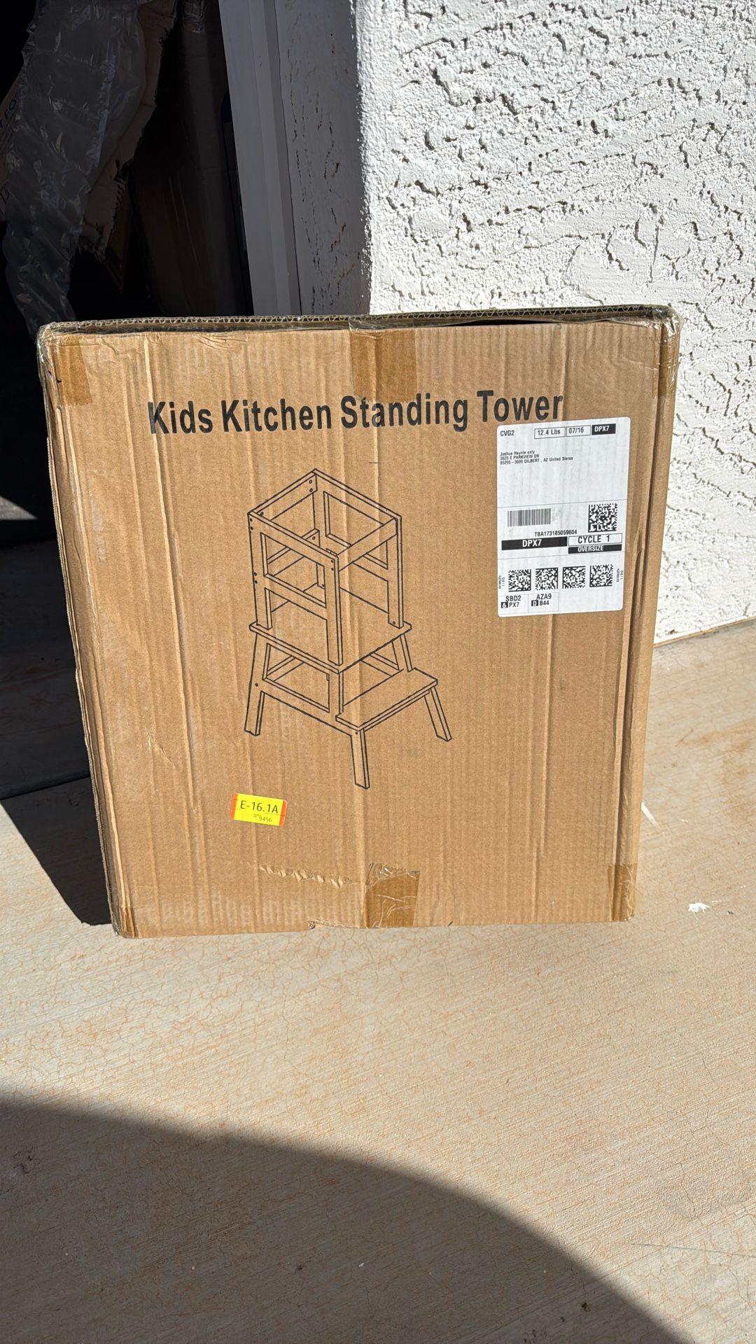 New And Sealed kids Kitchen Standing Tower