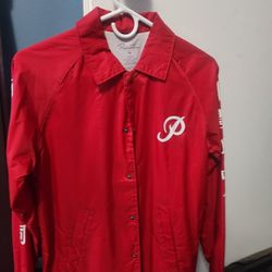 Red Primitive Sriracha Wind Breaker