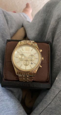 MK Gold Watch 
