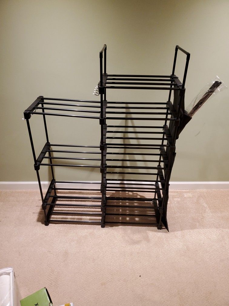 4ft Tall Shoe Rack Organizer