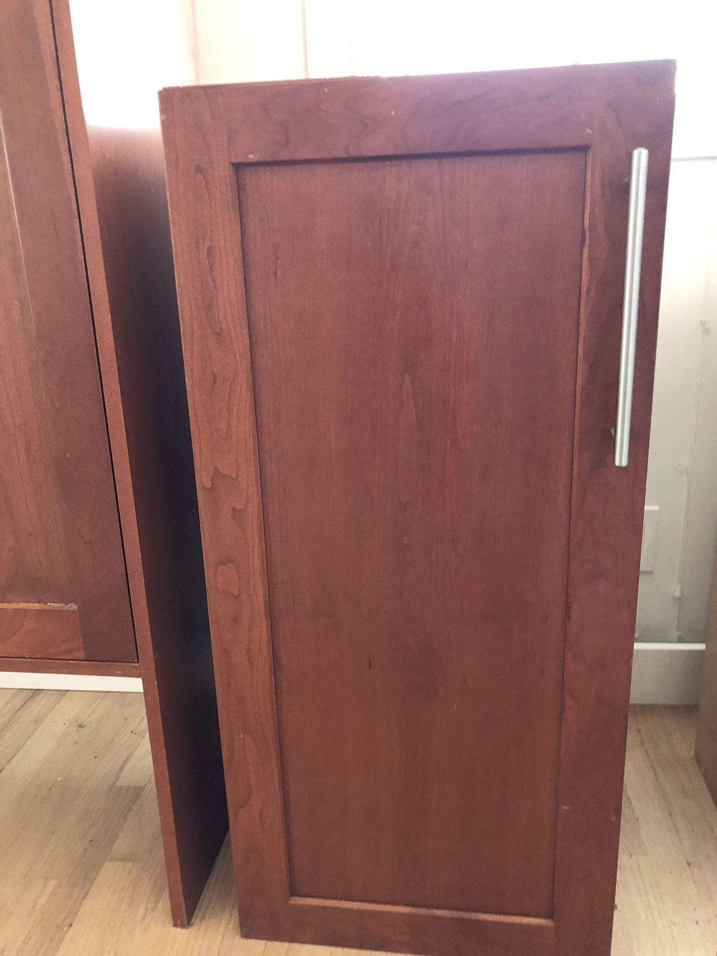 Brookhaven cherry wood cabinets, upper, 39” x 18” X 14 remodeled kitchen, these were extra, my loss, your gain