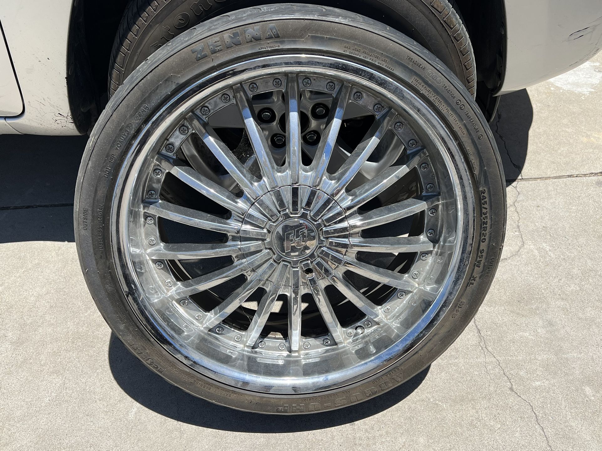 20” Inch Chrome Wheels