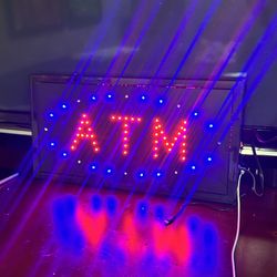 ATM Animated LED Sign