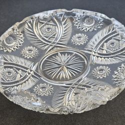 Antique Westmoreland Pressed Glass Bowl 9 In. 