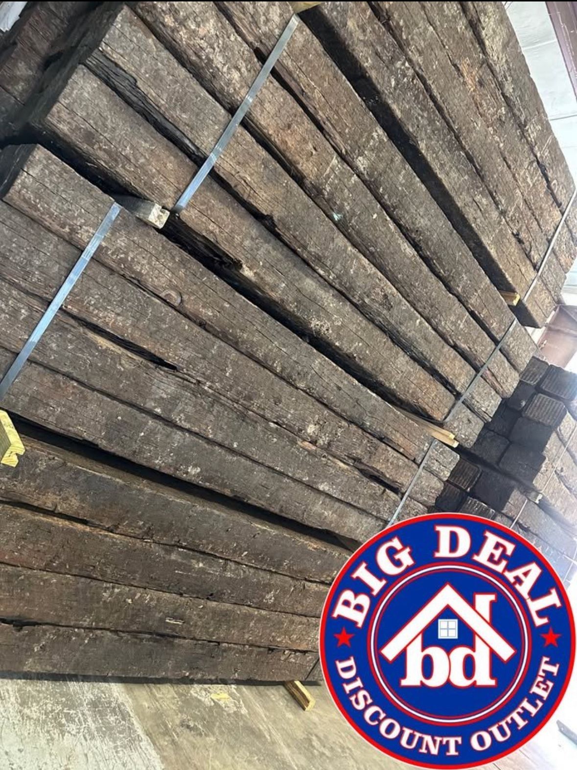 Railroad Ties - $25 ea