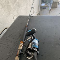 Saltist 6000H Reel And Okuma Andros Rod