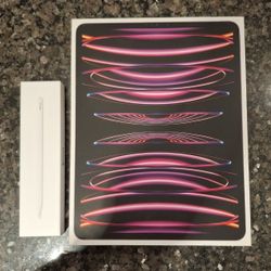 IPad Pro 12.9 (6th Generation) Wi-Fi + Cellular With Apple Pen