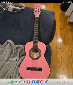 Pink Guitar 