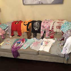 Girls Pjs Size 6x