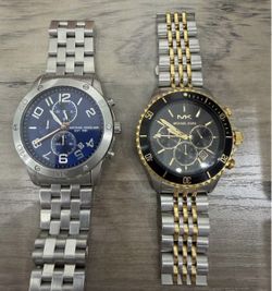 2 Michael Kors Men’s watches- EXCELLENT CONDITION men’s watches, watch