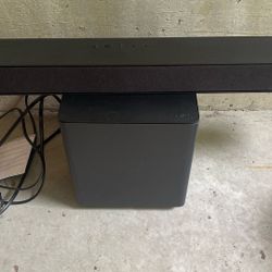 VISIO Sound Bar with Subwoofer