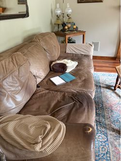FREE leather couch.