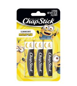 ChapStick Minions Banana Lip Balm 3-Pack