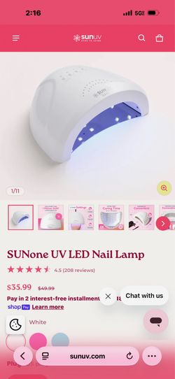 BRAND NEW UV NAIL LAMP
