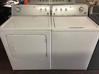 Kenmore washer. And dryer set