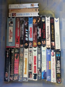 UPDATED VHS MOVIE LIST