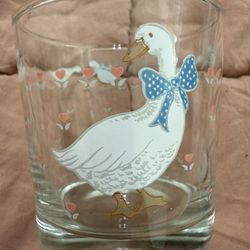 5 Vintage 80's Andy Rhody Duck 3 1/4" 8oz Glasses