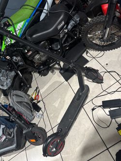 Electrical scooter don't turn on