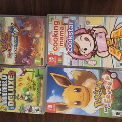 Nintendo Switch Games Mario, Pokemon