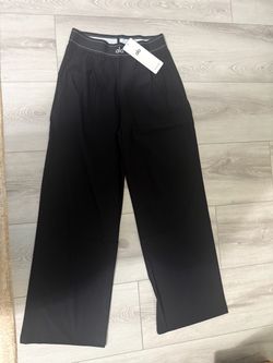 Alo Black Wide Leg Pants - New with Tags - S M L XL
