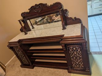 Antique Victorian Mahogany Sideboard