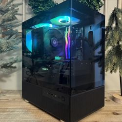 NEW Custom Gaming PC - Ryzen 7 5700X - RX 7700XT - 16GB DDR4 3600MHz - 1TB NVMe