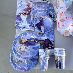 Frozen party supplies