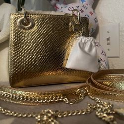 Small Gold Purse