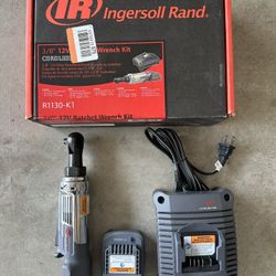 New - 3/8 12v Ratchet Wrench Kit