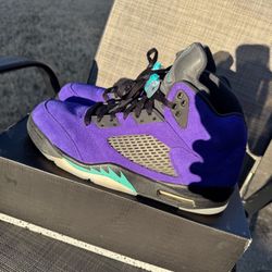 Nike Air Jordan 5 Alternate Grape Size 12