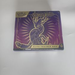 Scarlet & Violet Elite Trainer Box 