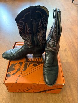 Tony Lama Ostrich Boots Men’s 13
